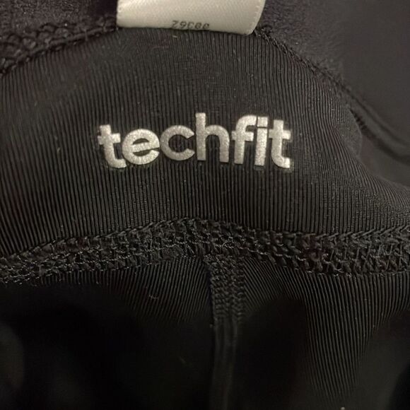 Adidas Black Techfit Climalite Athletic Shorts Womens Size Small Casual Pull-On - Picture 3 of 9